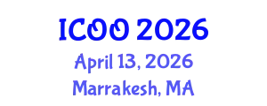 International Conference on Ophthalmology and Optometry (ICOO) April 13, 2026 - Marrakesh, Morocco