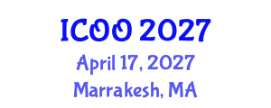 International Conference on Ophthalmology and Optometry (ICOO) April 17, 2027 - Marrakesh, Morocco