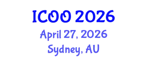 International Conference on Ophthalmology and Optometry (ICOO) April 27, 2026 - Sydney, Australia