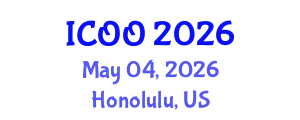 International Conference on Ophthalmology and Optometry (ICOO) May 04, 2026 - Honolulu, United States