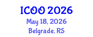 International Conference on Ophthalmology and Optometry (ICOO) May 18, 2026 - Belgrade, Serbia