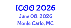 International Conference on Ophthalmology and Optometry (ICOO) June 08, 2026 - Monte Carlo, Monaco