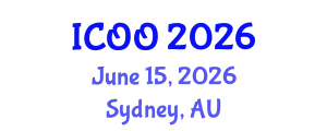 International Conference on Ophthalmology and Optometry (ICOO) June 15, 2026 - Sydney, Australia