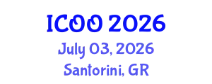 International Conference on Ophthalmology and Optometry (ICOO) July 03, 2026 - Santorini, Greece