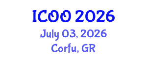 International Conference on Ophthalmology and Optometry (ICOO) July 03, 2026 - Corfu, Greece