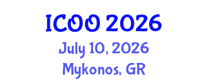 International Conference on Ophthalmology and Optometry (ICOO) July 10, 2026 - Mykonos, Greece