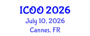 International Conference on Ophthalmology and Optometry (ICOO) July 10, 2026 - Cannes, France