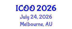 International Conference on Ophthalmology and Optometry (ICOO) July 24, 2026 - Melbourne, Australia