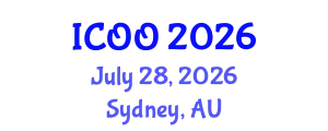 International Conference on Ophthalmology and Optometry (ICOO) July 28, 2026 - Sydney, Australia