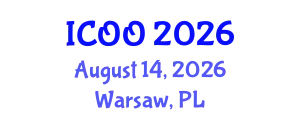 International Conference on Ophthalmology and Optometry (ICOO) August 14, 2026 - Warsaw, Poland