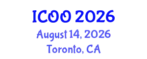 International Conference on Ophthalmology and Optometry (ICOO) August 14, 2026 - Toronto, Canada