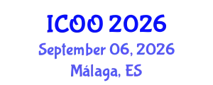 International Conference on Ophthalmology and Optometry (ICOO) September 06, 2026 - Málaga, Spain