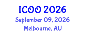 International Conference on Ophthalmology and Optometry (ICOO) September 09, 2026 - Melbourne, Australia