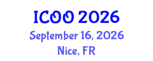 International Conference on Ophthalmology and Optometry (ICOO) September 16, 2026 - Nice, France