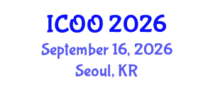 International Conference on Ophthalmology and Optometry (ICOO) September 16, 2026 - Seoul, Republic of Korea