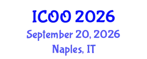 International Conference on Ophthalmology and Optometry (ICOO) September 20, 2026 - Naples, Italy