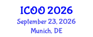 International Conference on Ophthalmology and Optometry (ICOO) September 23, 2026 - Munich, Germany