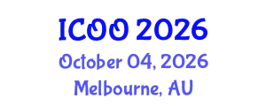 International Conference on Ophthalmology and Optometry (ICOO) October 04, 2026 - Melbourne, Australia
