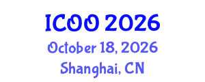 International Conference on Ophthalmology and Optometry (ICOO) October 18, 2026 - Shanghai, China