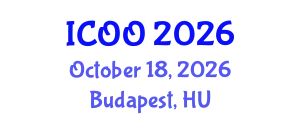 International Conference on Ophthalmology and Optometry (ICOO) October 18, 2026 - Budapest, Hungary