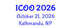 International Conference on Ophthalmology and Optometry (ICOO) October 21, 2026 - Kathmandu, Nepal