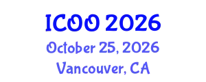 International Conference on Ophthalmology and Optometry (ICOO) October 25, 2026 - Vancouver, Canada