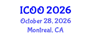 International Conference on Ophthalmology and Optometry (ICOO) October 28, 2026 - Montreal, Canada