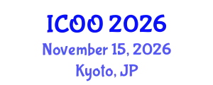 International Conference on Ophthalmology and Optometry (ICOO) November 15, 2026 - Kyoto, Japan