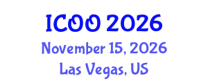 International Conference on Ophthalmology and Optometry (ICOO) November 15, 2026 - Las Vegas, United States