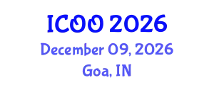 International Conference on Ophthalmology and Optometry (ICOO) December 09, 2026 - Goa, India