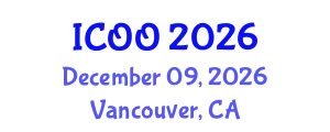 International Conference on Ophthalmology and Optometry (ICOO) December 09, 2026 - Vancouver, Canada