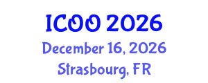 International Conference on Ophthalmology and Optometry (ICOO) December 16, 2026 - Strasbourg, France