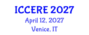 International Conference on Civil and Earth Resources Engineering (ICCERE) April 12, 2027 - Venice, Italy