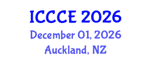 International Conference on Civil and Construction Engineering (ICCCE) December 01, 2026 - Auckland, New Zealand