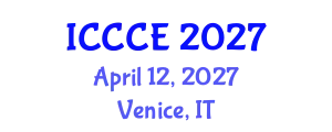 International Conference on Civil and Construction Engineering (ICCCE) April 12, 2027 - Venice, Italy