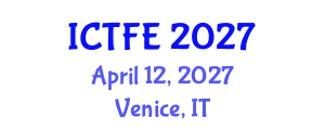 International Conference on Thermal and Fluids Engineering (ICTFE) April 12, 2027 - Venice, Italy