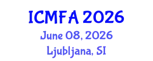 International Conference on Management, Finance and Accounting (ICMFA) June 08, 2026 - Ljubljana, Slovenia