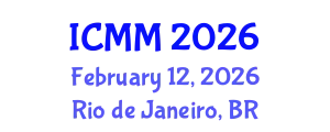 International Conference on Marketing Management (ICMM) February 12, 2026 - Rio de Janeiro, Brazil