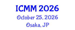 International Conference on Marketing Management (ICMM) October 25, 2026 - Osaka, Japan