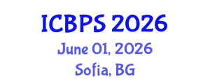 International Conference on Biomedicine and Pharmaceutical Sciences (ICBPS) June 01, 2026 - Sofia, Bulgaria