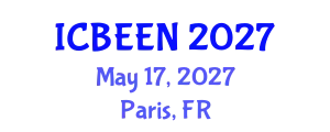 International Conference on Biological Ecosystems and Ecological Networks (ICBEEN) May 17, 2027 - Paris, France