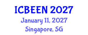 International Conference on Biological Ecosystems and Ecological Networks (ICBEEN) January 11, 2027 - Singapore, Singapore