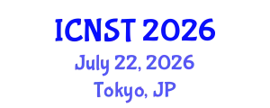 International Conference on Nuclear Science and Technology (ICNST) July 22, 2026 - Tokyo, Japan