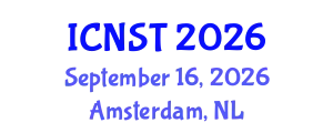 International Conference on Nuclear Science and Technology (ICNST) September 16, 2026 - Amsterdam, Netherlands