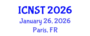International Conference on Nuclear Science and Technology (ICNST) January 26, 2026 - Paris, France