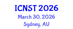 International Conference on Nuclear Science and Technology (ICNST) March 30, 2026 - Sydney, Australia