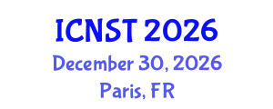 International Conference on Nuclear Science and Technology (ICNST) December 30, 2026 - Paris, France