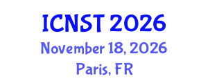 International Conference on Nuclear Science and Technology (ICNST) November 18, 2026 - Paris, France