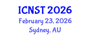 International Conference on Nuclear Science and Technology (ICNST) February 23, 2026 - Sydney, Australia