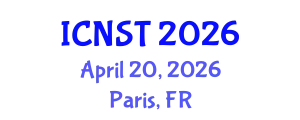 International Conference on Nuclear Science and Technology (ICNST) April 20, 2026 - Paris, France